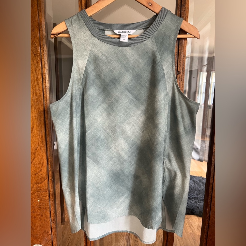 Athleta Sage Green Tank Top